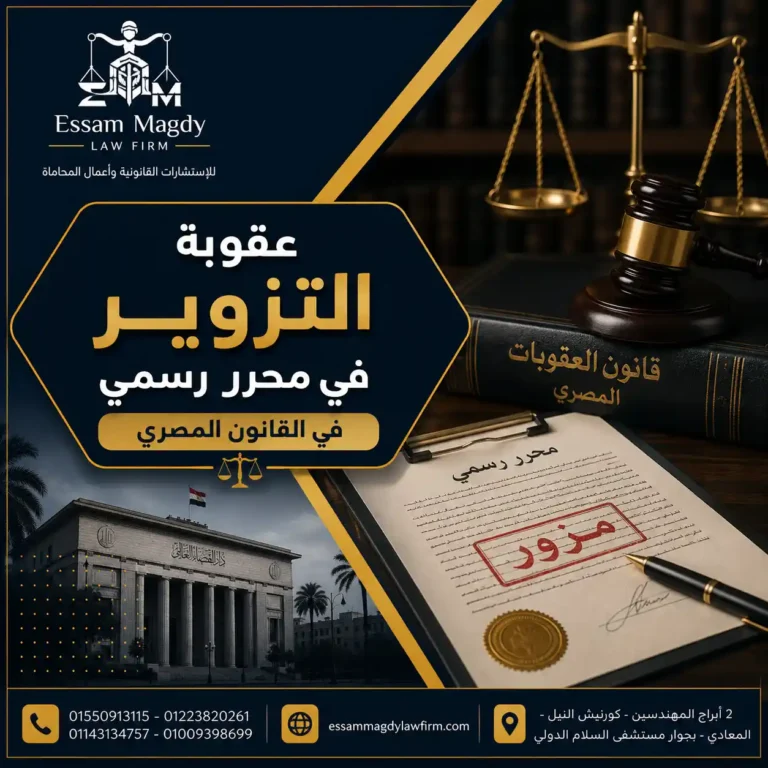 عقوبة التزوير في محرر رسمي